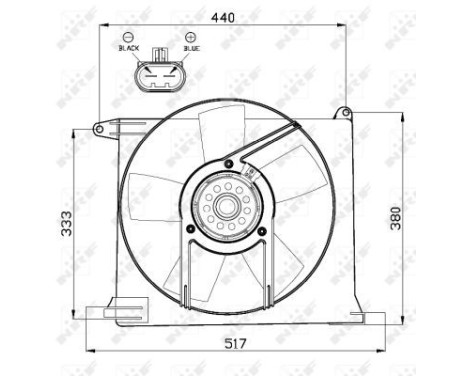 Cooling fan 47484 NRF, Image 4