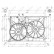 Cooling fan 47574 NRF