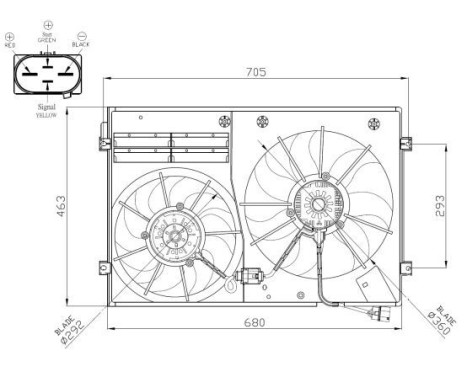 Cooling fan 47941 NRF, Image 4