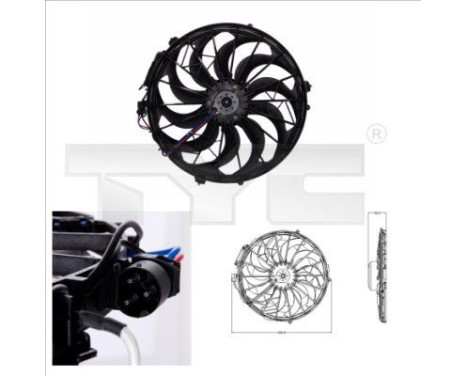 Cooling fan 803-0003 TYC