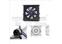 Cooling fan 803-0004 TYC