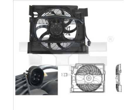 Cooling fan 803-0006 TYC