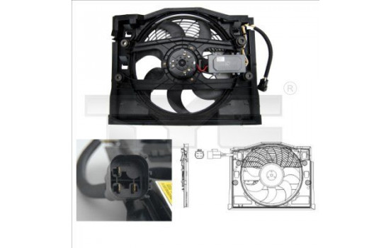 Cooling fan 803-0007 TYC