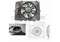 Cooling fan 821-0002 TYC