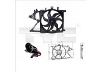 Cooling fan 825-0008 TYC