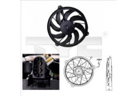 Cooling fan 826-0003 TYC