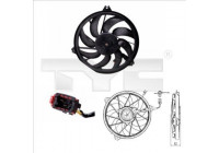 Cooling fan 826-0005 TYC
