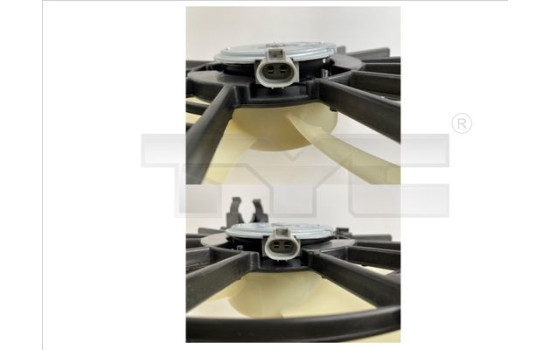 Cooling fan 836-0016 TYC, Image 3