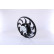 Cooling fan 85755 Nissens