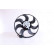 Cooling fan 85777 Nissens