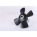 Cooling fan 85801 Nissens, Thumbnail 2