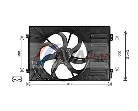 Cooling fan AI7523 Ava Quality Cooling