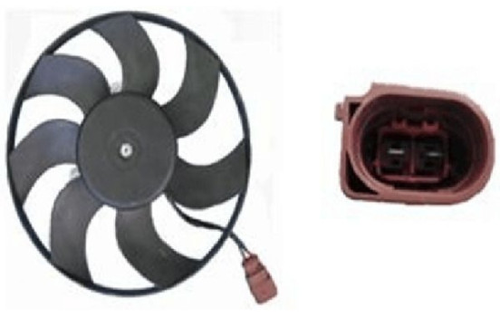 Cooling fan CFF 188 000S Mahle, Image 2