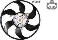 Cooling fan CFF 382 000S Mahle
