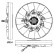 Cooling fan CFF 478 000P Mahle, Thumbnail 2