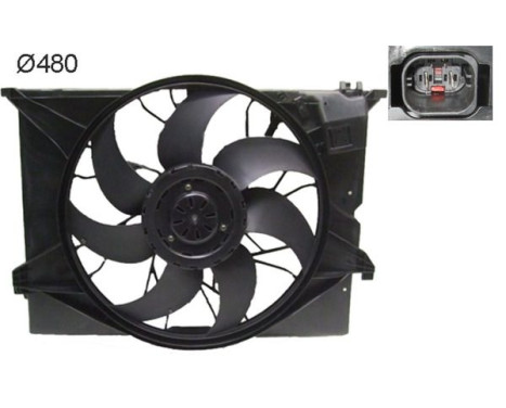 Cooling fan CFF 486 000S Mahle