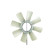 Cooling fan CFW 49 000P Mahle, Thumbnail 3