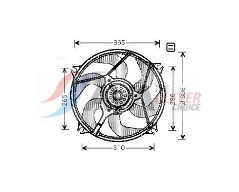 Cooling fan CN7531 Ava Quality Cooling