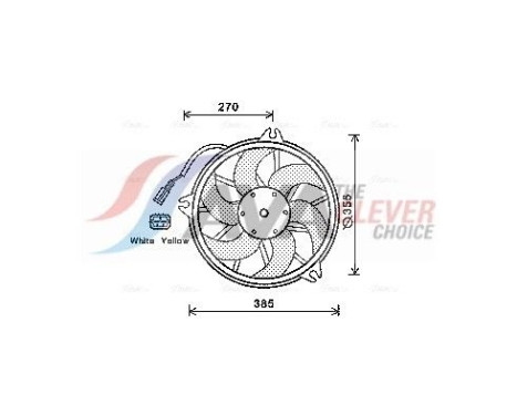 Cooling fan CN7536 Ava Quality Cooling