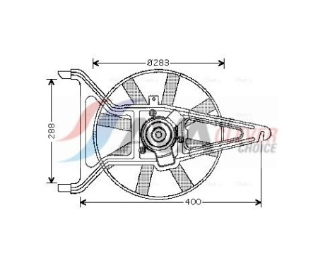 Cooling fan CN7539 Ava Quality Cooling