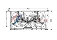 Cooling fan CN7543 Ava Quality Cooling