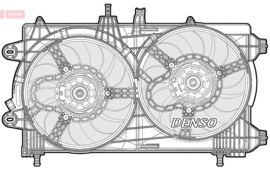 Cooling fan DER13011 Denso, Image 3