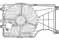 Cooling fan DER20001 Denso