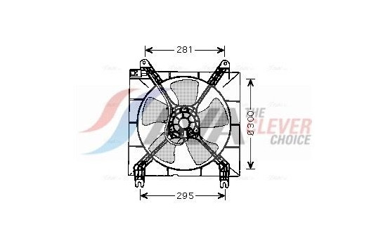 Cooling fan DW7507 Ava Quality Cooling