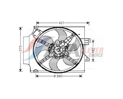 Cooling fan FD7513 Ava Quality Cooling