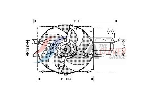 Cooling fan FD7520 Ava Quality Cooling