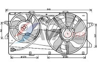 Cooling fan FD7549 Ava Quality Cooling