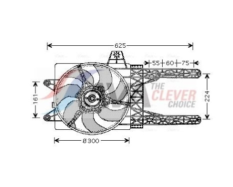 Cooling fan FT7285 Ava Quality Cooling