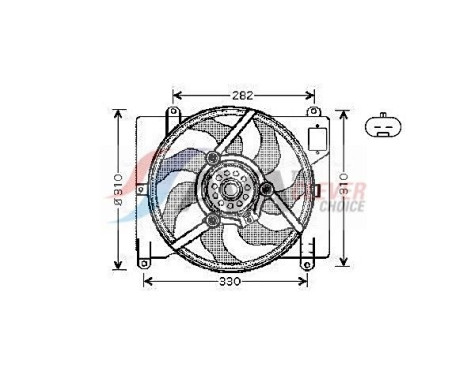Cooling fan FT7503 Ava Quality Cooling