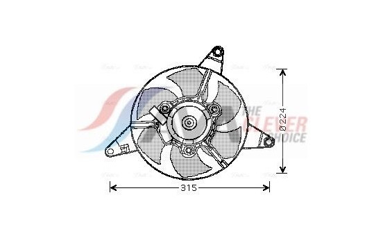 Cooling fan FT7550 Ava Quality Cooling