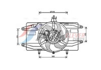 Cooling fan FT7556 Ava Quality Cooling