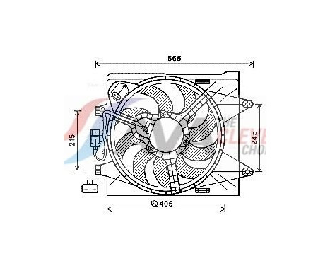 Cooling fan FT7605 Ava Quality Cooling