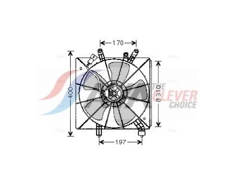 Cooling fan HD7507 Ava Quality Cooling