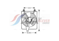 Cooling fan HD7529 Ava Quality Cooling