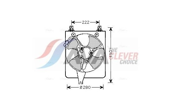 Cooling fan HD7529 Ava Quality Cooling