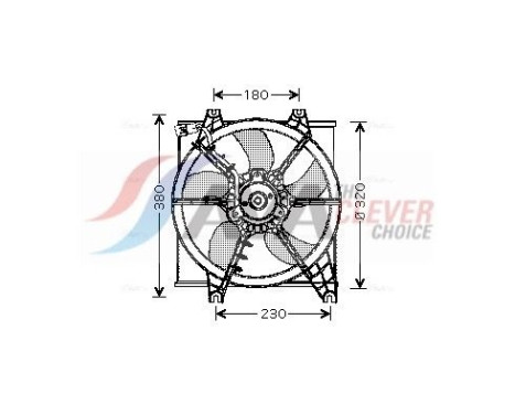 Cooling fan HY7506 Ava Quality Cooling