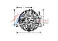 Cooling fan HY7521 Ava Quality Cooling