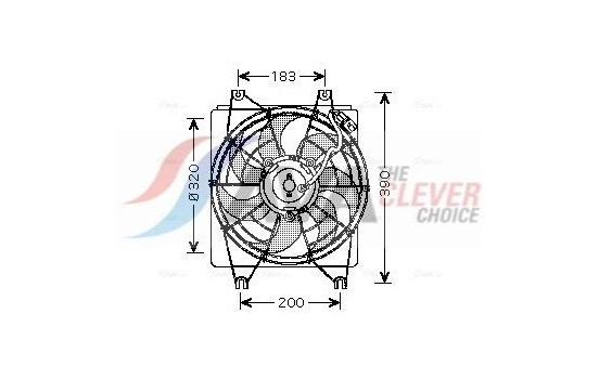 Cooling fan HY7522 Ava Quality Cooling