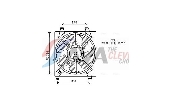 Cooling fan HY7543 Ava Quality Cooling