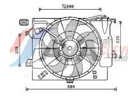Cooling fan HY7546 Ava Quality Cooling