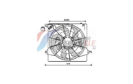 Cooling fan HY7562 Ava Quality Cooling