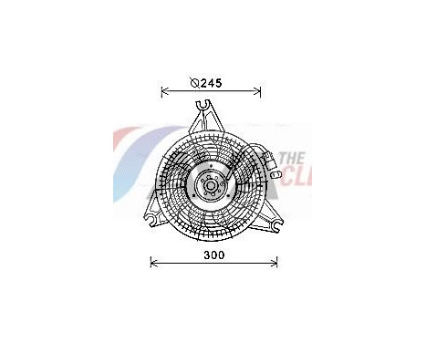 Cooling fan HY7571 Ava Quality Cooling