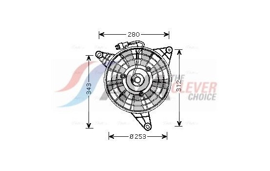 Cooling fan KA7510 Ava Quality Cooling