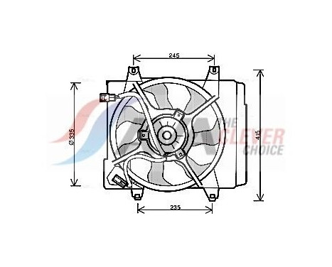 Cooling fan KA7519 Ava Quality Cooling
