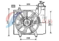 Cooling fan KA7528 Ava Quality Cooling