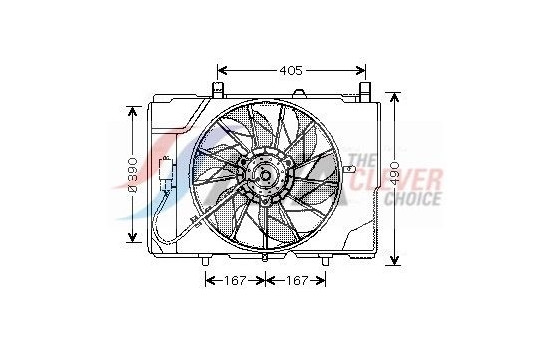 Cooling fan MS7501 Ava Quality Cooling
